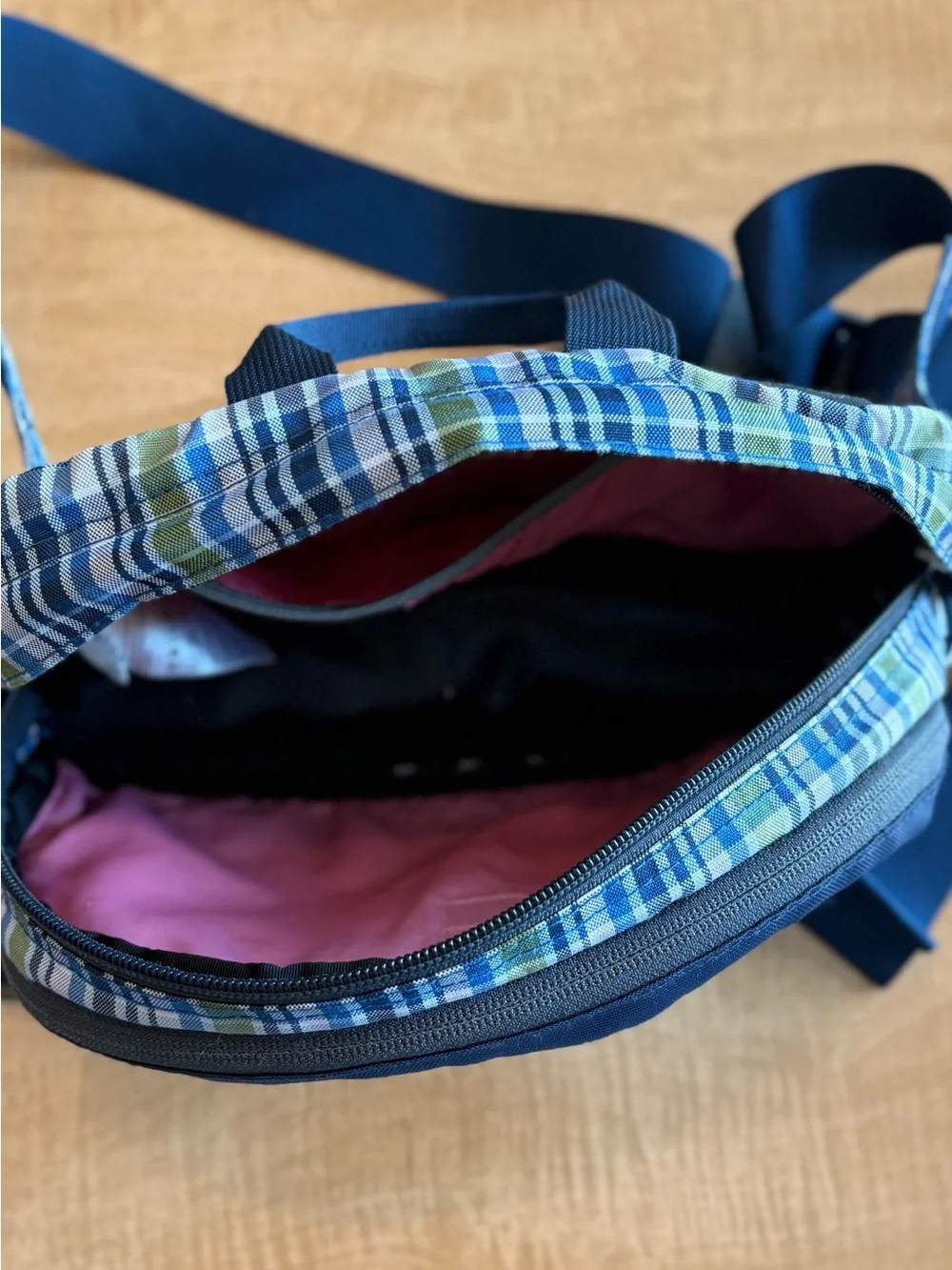 The North Face Roo Plaid Fanny Pack